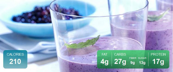 Blueberry Coconut Water Smoothie