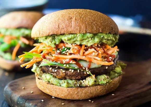 Superfood Portobello Mushroom Burger 🍔