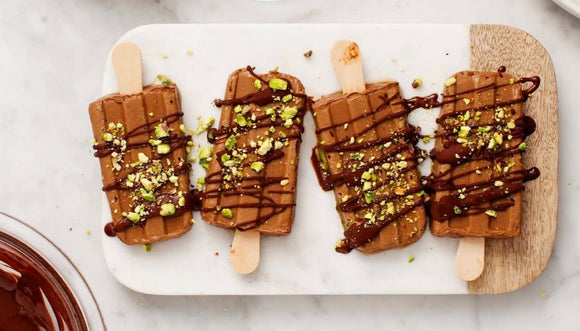 🍫 Chocolate Superfood Pudding Pops (Dairy-Free, Protein-Packed)
