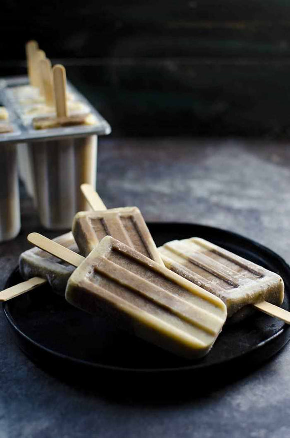 Vanilla & Chocolate Protein Popsicles