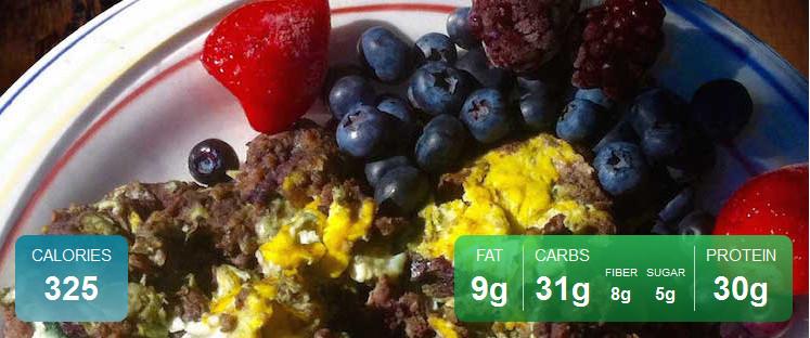 Berry Superfood Scramble