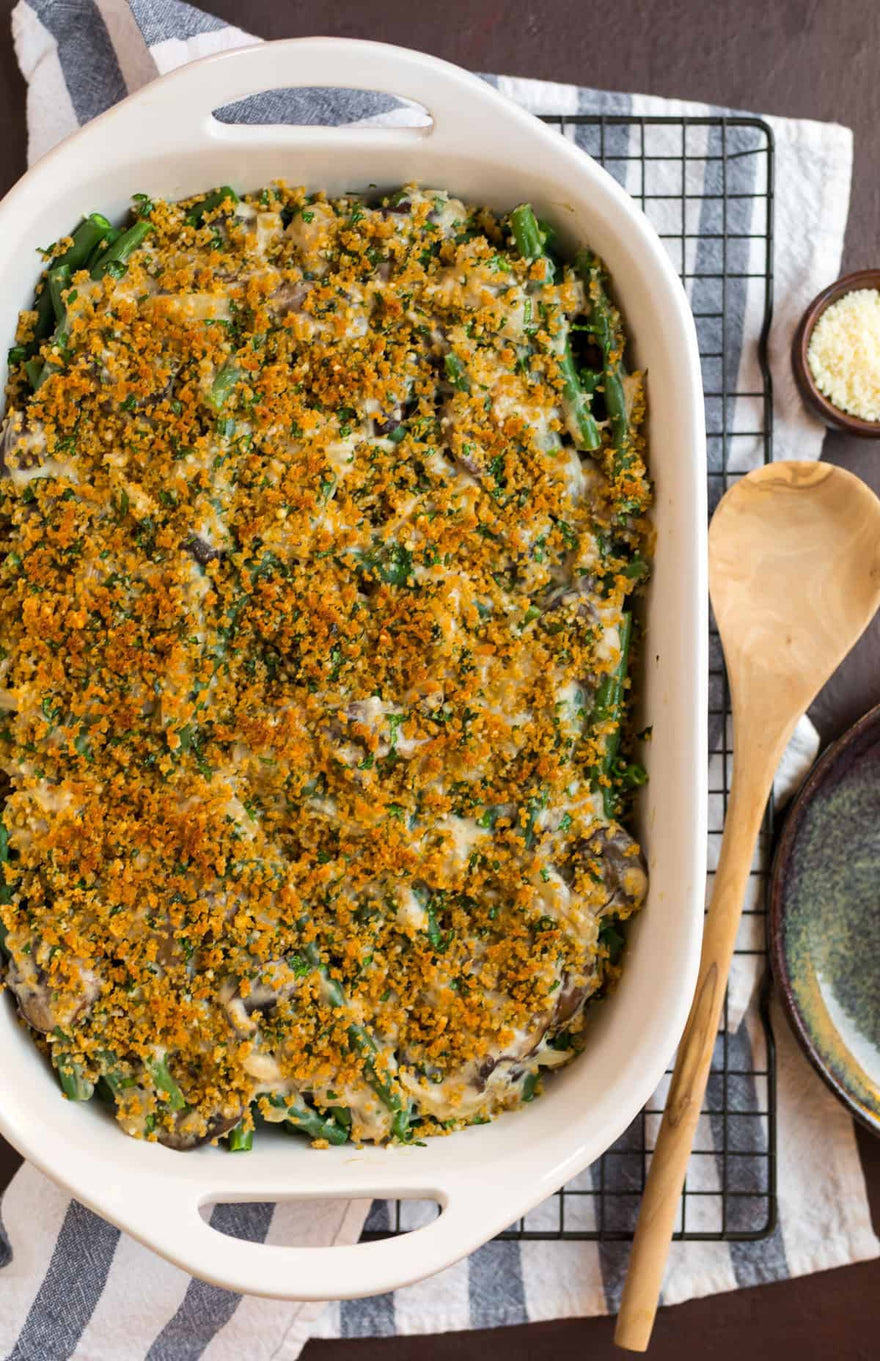 Healthy Green Bean Casserole
