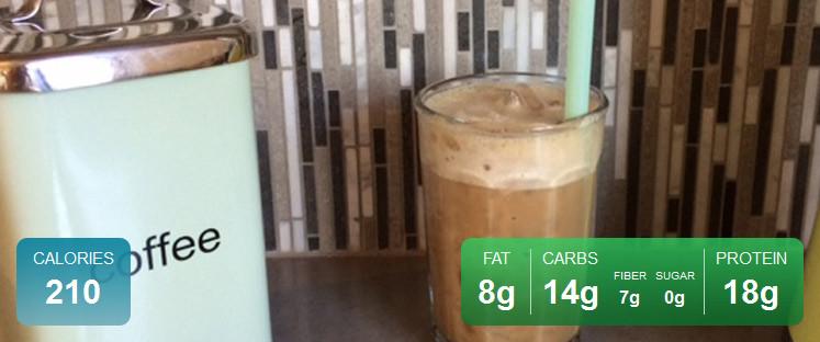 Iced Mocha Protein Smoothie