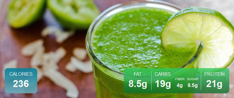 Lime in the Coconut Alkaline Smoothie