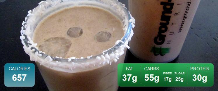 Peanut Butter Banana Protein Smoothie