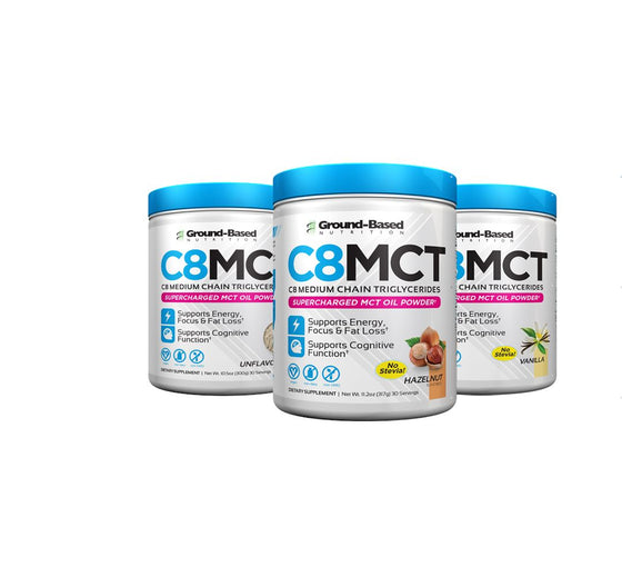 3-Pack C8 MCT (3 Delicious Flavors)